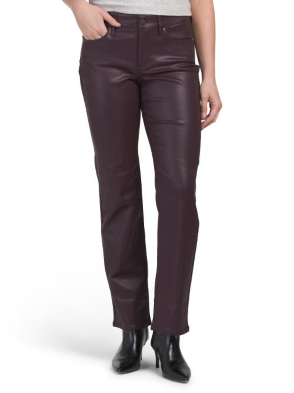 NYDJ Petite Marilyn Straight Leg Jeans